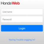 hondaweb login